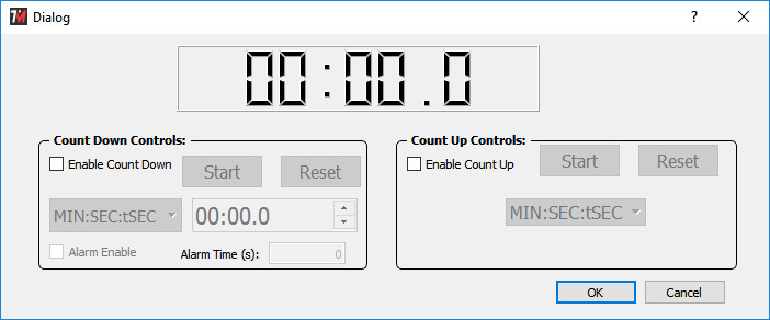 TM-Manager Time Control GUI